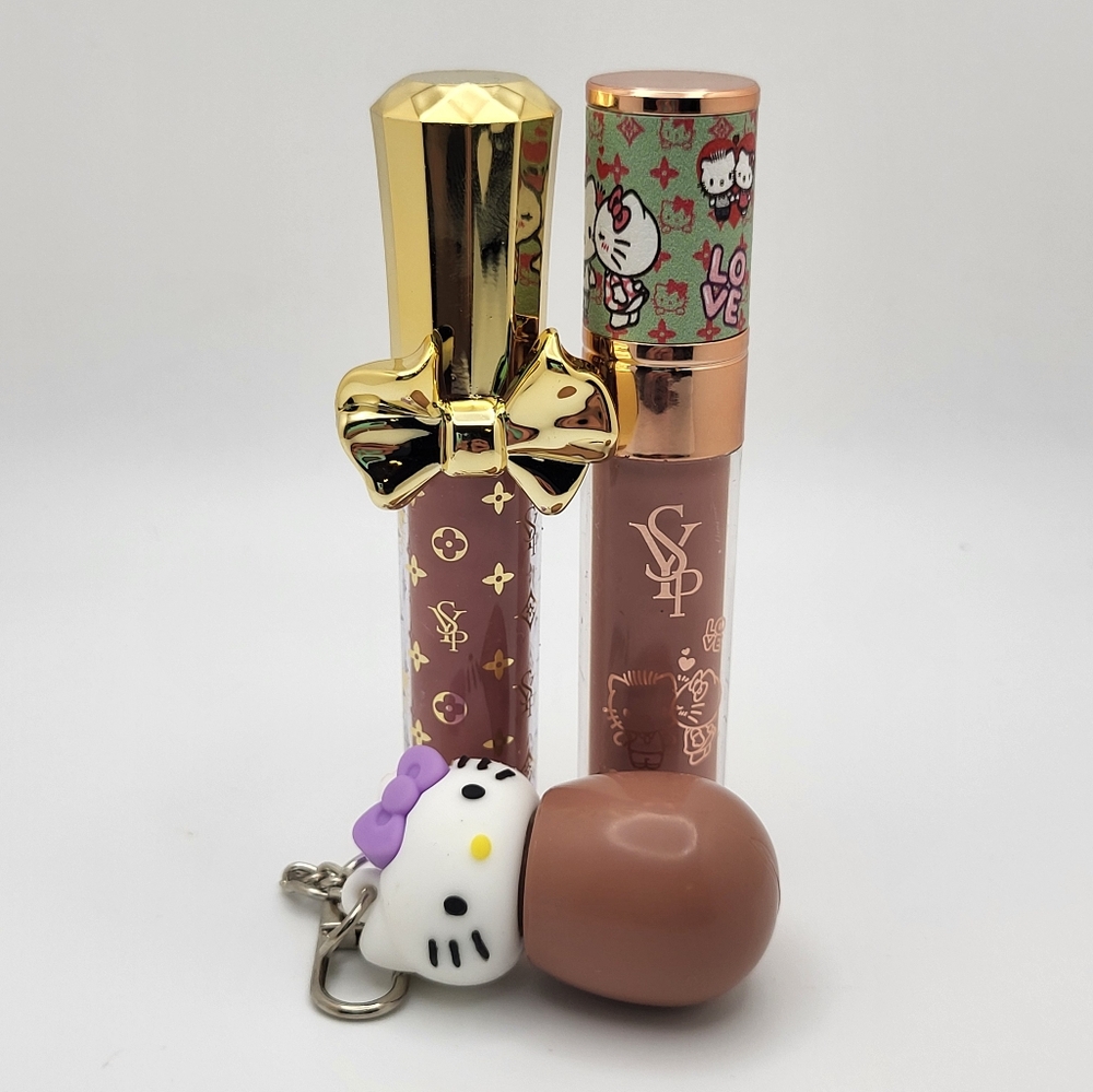Hello Kitty 3-Pack Lippie Bundle NEW Matte Lip Gloss Lipstick